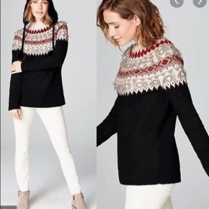 J JILL sweater - like new - Nordic style